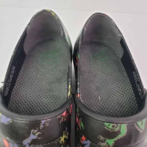 Dansko Vegan Tree Frogs Womens Size 36 US 5.5-6 Black Slip On Work Clog Shoes - Picture 8 of 9